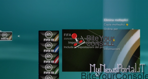 eliminare salvataggi contemporaneamente PS3