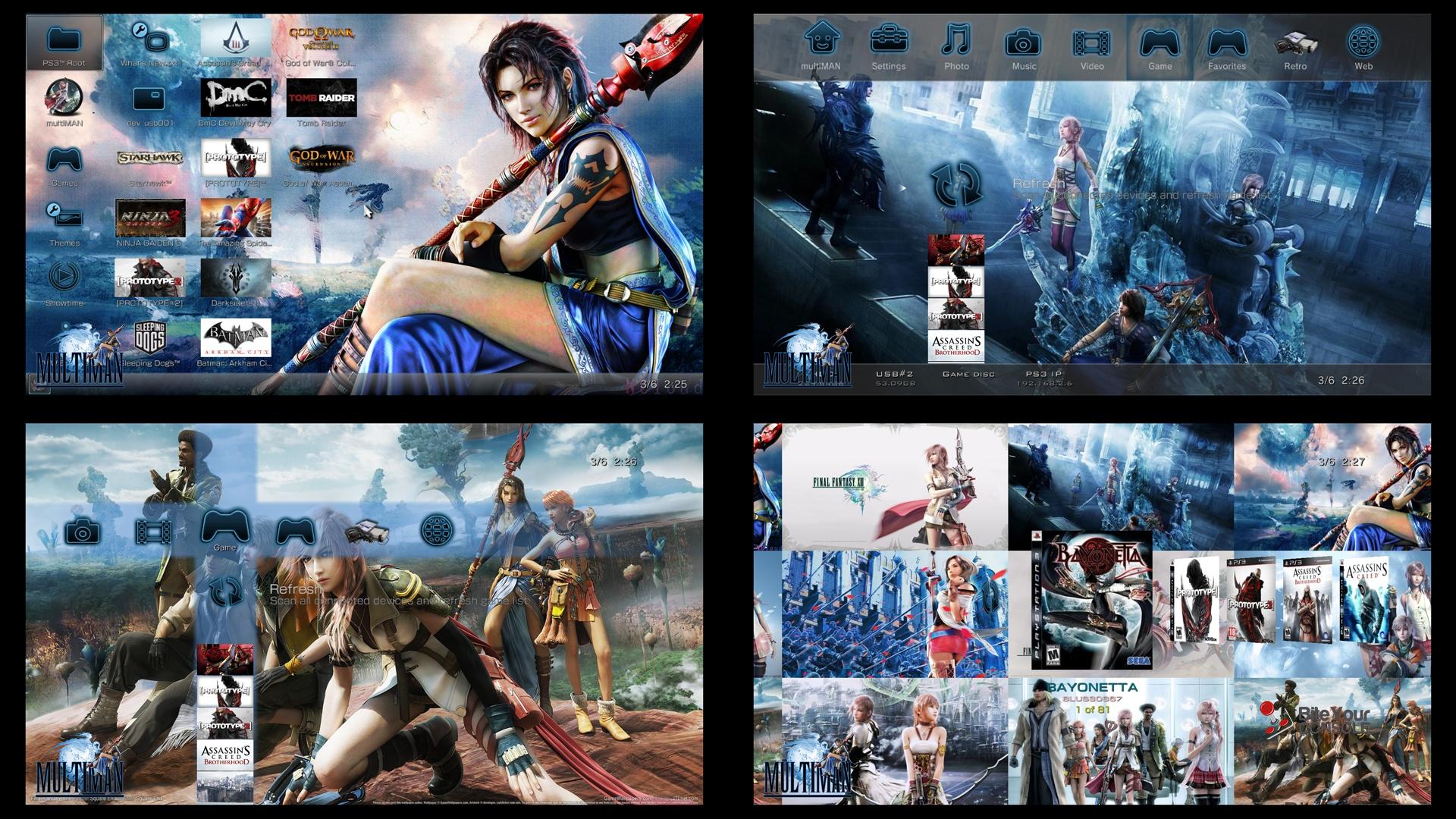 download multiman theme for ps3