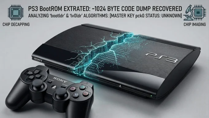 La BootROM della PS3 è stata finalmente estratta: svelati 1024 byte della catena di avvio