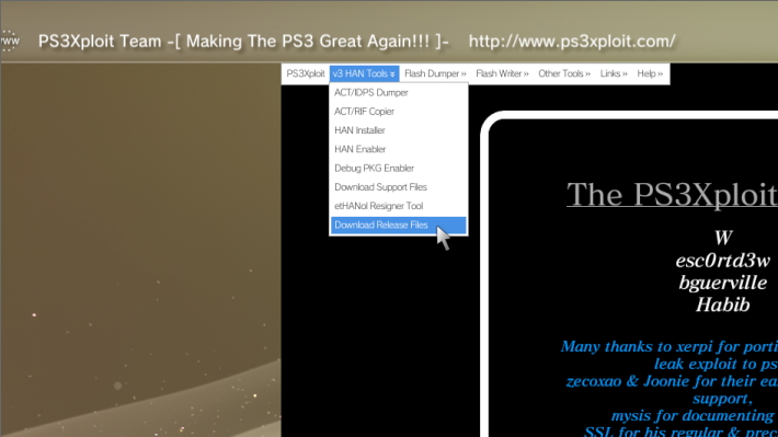 PS3Xploit Team -[ Making The PS3 Great Again!!! ]