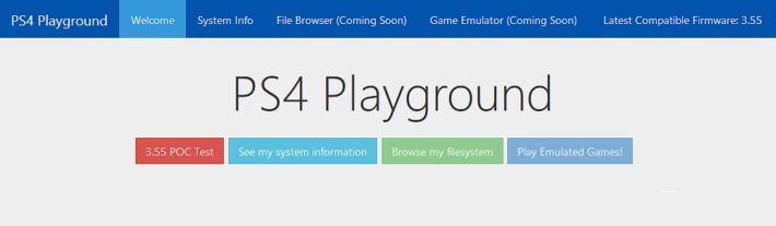 PS4 Playground 3.55