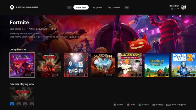 Xbox Cloud Gaming arriva su PS5: giocare ai titoli Xbox in streaming è possibile