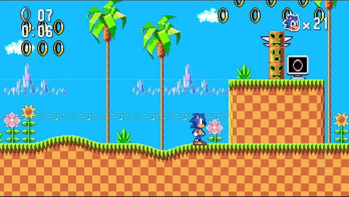 Projeto desenvolve um remake do Sonic do Master System para Windows e  Android.