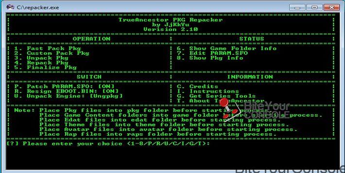 trueancestor eboot resigner v1.91