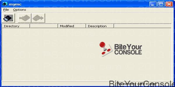 mymc, a PS2 Memory Card Image Utility