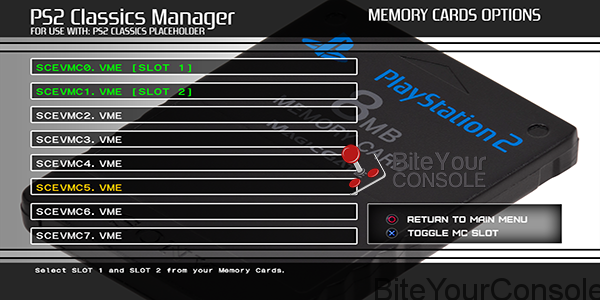 Rap file for ps2 classics manager